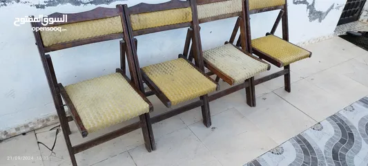  1 كراسي مطبخ  طوي