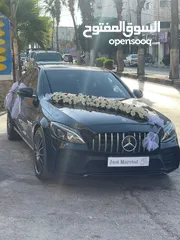  19 Mercedes C200 2019 (أحمد الشرمان) لتأجير سيارات الأعراس