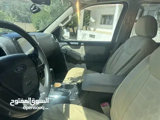  9 فورد اكسبلورر 4x4 2008 ترخيص منخفض سنة كامله جنطات اصليه فورد 20 انش اطارات تويو جديدة رقم مميز