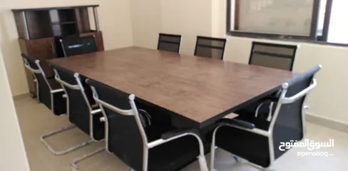  3 للبيع طاولة اجتماعات بسعر يبدا من 70د بعدة الوان من ارض المصنع شامل التوصيل والتركيب عمان زرقاء