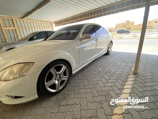  1 مرسيدس S AMG اصلى موديل 2007 ماشيه 300  الف للتواصل واتساب