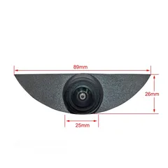  1 AHD Fisheye Car Front View 170 degree Camera For Nissan