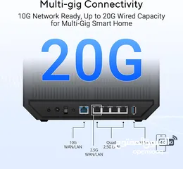  2 ASUS RT-BE92U BE9700 Tri-Band WiFi 7 Router