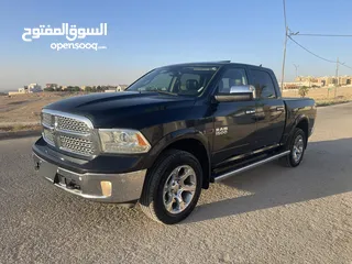  7 دوج رام ديزل 2015 لون فيراني مميز(حره باسم المستورد جمرك جديد )