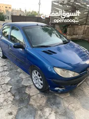  2 بيجو 206 موديل2001 جير عادي ماتور 1600 للبيع المستعجل