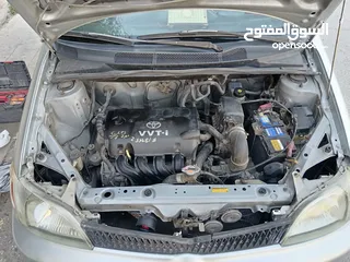  11 تويوتا ايكو 2001  سياره بحاله الوكاله  مرخصه