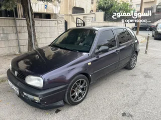  12 جولف موديل 1993 للبيع لون باذنجاني كامل اضافات