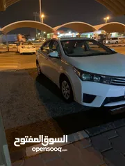  3 كورلا 2015 ابيض   حجم المكينه 1600 CC شرط الفحص مكينه جير شاصي