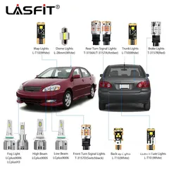  5 اقوى لمبات LED لجميع انواع السيارات ضمان سنه توصيل مجانا