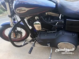  8 Harley Davidson street bob 2013.1700ccبحاله الوكاله