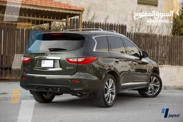  4 إنفينتي QX60 2014  فحص كامل بحالة الوكالة 7 مقاعد فحص أوتوسكور B+