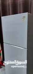  9 Almost new Samsung refrigerator, used for only 5 months, under one year warranty. Location: Al Ghubr