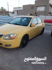  2 كيا سبيكترا موديل 2008 وارد أمريكي اوتو ماتيك محرك 2000 حالة محرك ينقص دهن كير مكفول رقم بغداد70ورقه