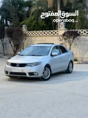  6 كيا فورتي 2012 فتحة سقف ماطور 1600 اوتوماتيك نخب