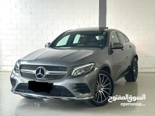  3 Glc250 coupe 2017 بحالة الوكالة اتوتوسكور A/89%