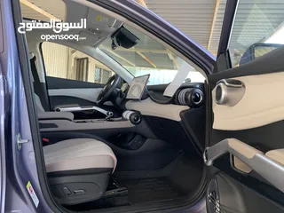  28 BYD Yuan plus 2023 بي واي ديه ايوان بلص صنف شامبيون فل الفل اوتبارك وباب خلفي كهرباء كراسي حامي بارد