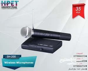  3 mic UHF مايكرفون سلكي ولاسلكي