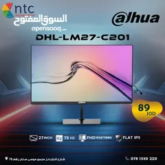  1 MONITOR DAHUA 27" 75HZ FHD FLAT