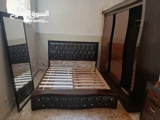  1 غرفة نوم خشب لاتيه  انظيف