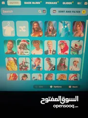  2 حسابات العاب بلاستيشن(فورت نايت، روكت ليق، فول جايز، بروهالا) بسعر جميل