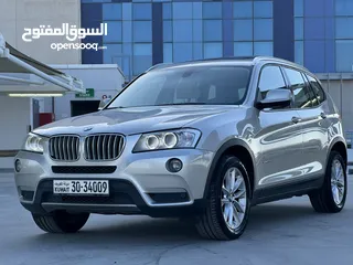  2 BMW X3 2.0  موديل:2014 عداد:147