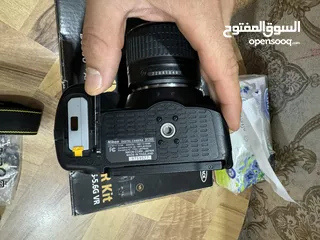  4 كاميرا نيكون D5300 شترها 10 الف فقط ونظافتها واضحة بالصور + رام 32 Gb جديد