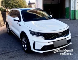  2 كيا سورينتو فل مسكر مع فتحه سقف بانوراما