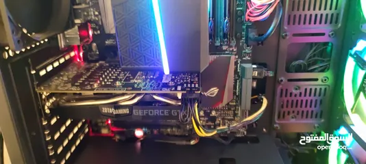  5 للبيع جهاز كمبيوتر i7-7700 مع شاشة ديل 27 انش وكيبورد وماوس وسماعة