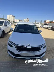  4 سكودا كميك موديل 2022 ترخيص 2021 مذور 1500 بنزين