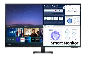  2 TWO SAMSUNG Smart PC Monitor and TV 43 Inch For Sale عدد  اثنين شاشة سمارت للكمبيوتر وتعمل تليفزيون