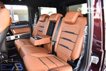  27 مرسيدس جي كلاسG63 AMG نايت بكج وارد وكفالةالوكالة 2023 Mercedes G63 AMG Night Package 4.0L V8 4MATIC