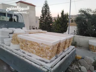  6 قوار حجر صناعي