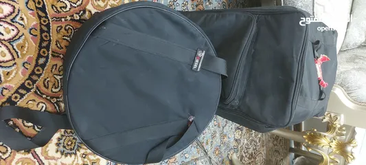  13 دف كاتم كيفورك 38 وكاخون اسباني لاتيني LP وشايمز مع شنطهم بحال الوكالة