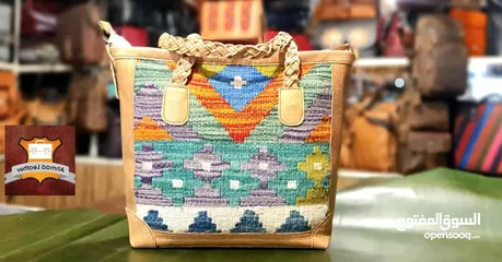  7 Handmade shoulder bags  حقائب  مصنوعة يدويا