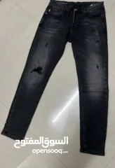  3 بلاطين جينز نمر 32/33 بألوان مميزة