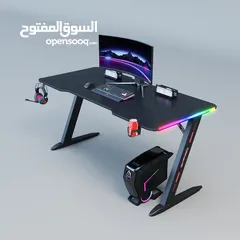  1 FEEX D2205 Gaming Desk طاولة فيكس كاربون فايبر جديد بسعر ناار