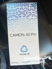  1 تكنو كامون 40pro جديد
