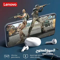  5 Lenovo Bluetooth headphones/ سماعة لينوفو  للتواصل فقط على السوق المفتوح