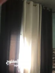  4 طقم كنب كورنر شبه جديد مع الطاولات والسجادة والبرادي