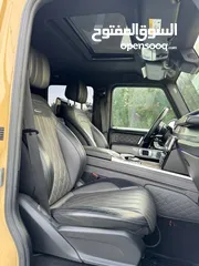  7 مرسيدس بنز اي ام جي G63  الماني 2020 صبغ وكالة  MERCEDES BENZ AMG G63 2020 German specs CLEAN TITLE