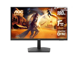  1 شاشة كمبيوتر جيمنج AOC 27” 180HZ 1MS