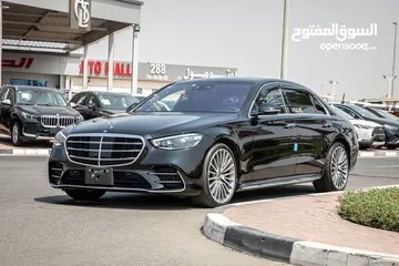  3 2021 - S500L FULL OPTIONS - BRAND NEW CONDITION - ONLY 34,000 KM DONE