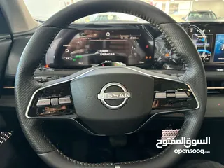 14 NISSAN AIRYA نيسان اريا كهربائيه 2024 كفالة مجموعة بسطامي والصاحب 3 سنوات او 100000كم