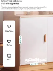  4 خزانة مطبخ مع كوفي كورن