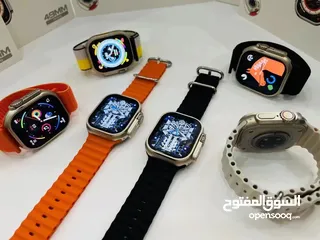  4 ساعة ابل ذكية الاصدار الاخير الترا سمارت ووتش الاحدث Ultra Smart Watch 2024+