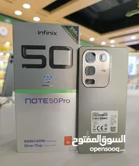  5 مستعمل ايام Not 50 pro رام 16 و 24 أغراضة والكرتونه الأصلية مكفول بالشركة متوفر توصيل