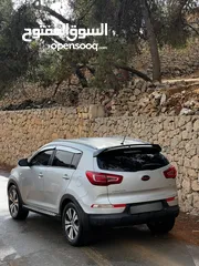  5 KIA SPORTAGE 2013 دفع رباعي في حالة  ممتازة وبسعر مميز عالكاش