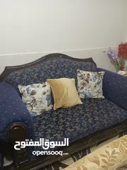  1 كنب خشب زان