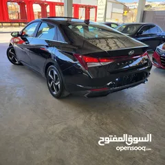  2 هيونداي النترا 2023 هايبردبتمشي بالتنكه 500 كم   فحص كامل  فل مع فتحه