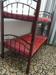  1 Double bed + 2 mattress